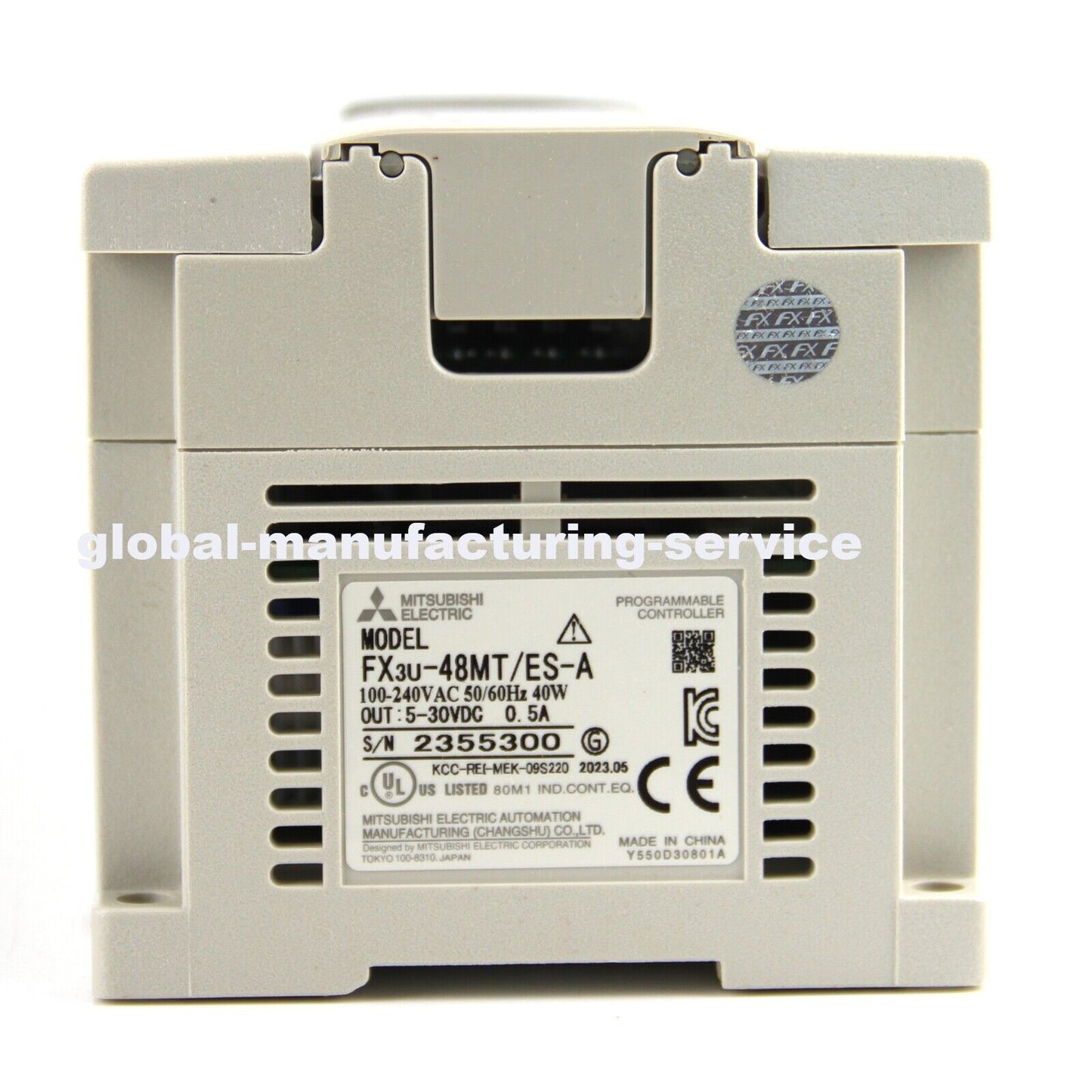 Programmable Logic Controller with 48 inputs and 24 outputs for industrial automation applications - MITSUBISHI