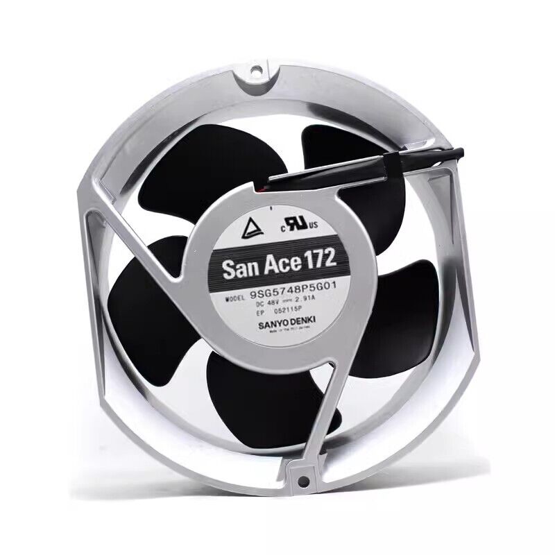 new SANYO 9SG5748P5G01 48V 17CM 17251 2.91A Inverter cooling Fan 4-wire - SANYO