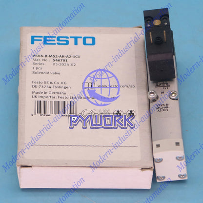 one FESTO VSVA-B-M52-AH-A2-1C1 546701 Solenoid Valve fast Ship #YP1