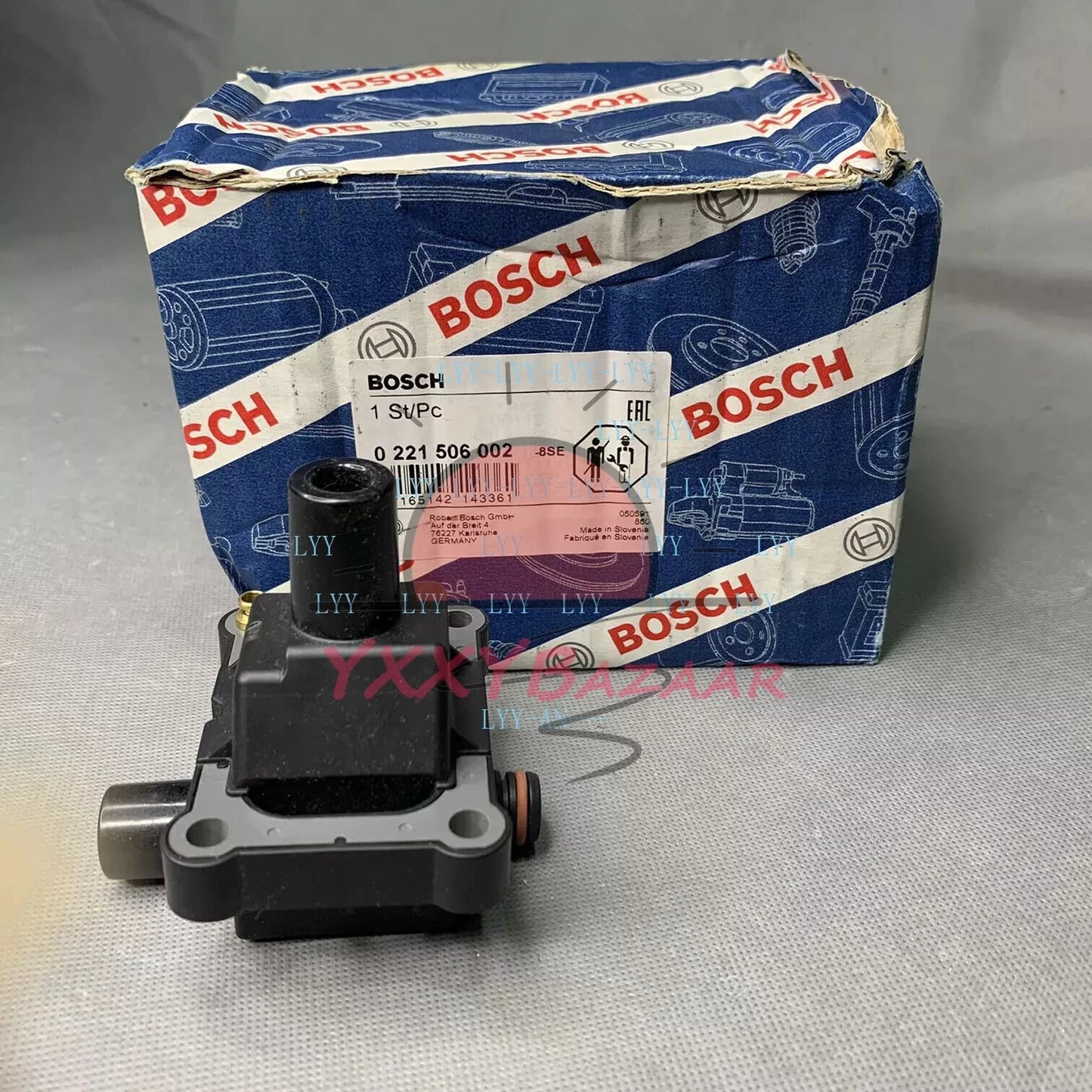 1X UF527 Ignition Coil 0221506002 For Mercedes-Benz 300CE C230 E320 SL320 Bosch