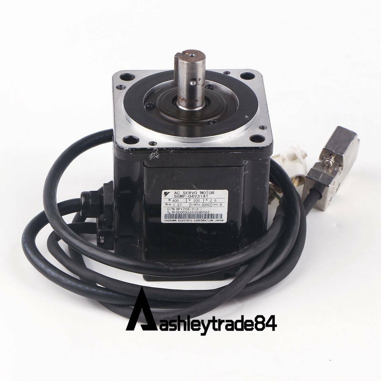 used 1pcs SGMP-04V314T Yaskawa servo motor