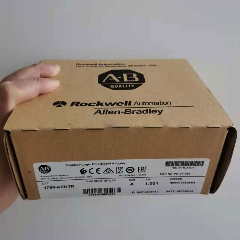2022 New Sealed 1769-AENTR SER Compactlogix Ethernet/IP Adapter - COMPACTLOGIX
