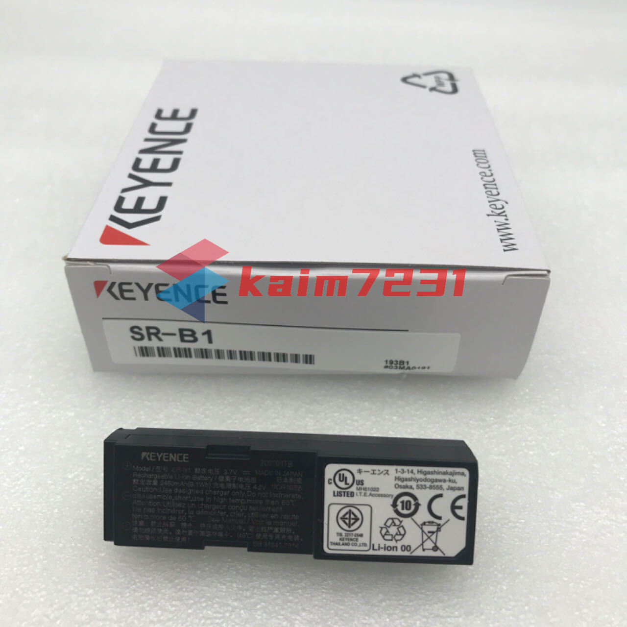 new 1pc Keyence SR-B1   Rechargeable Battery Pack Fast Delivery