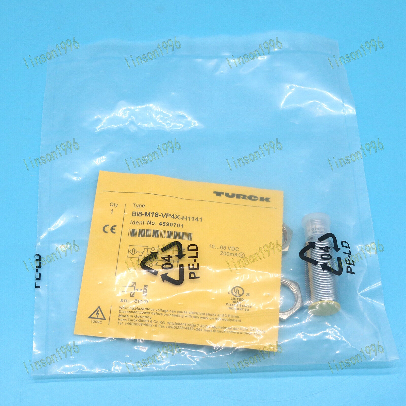 TURCK Bi8-M18-VP4X-H1141 Proximity Sensor Fast Delivery - TURCK