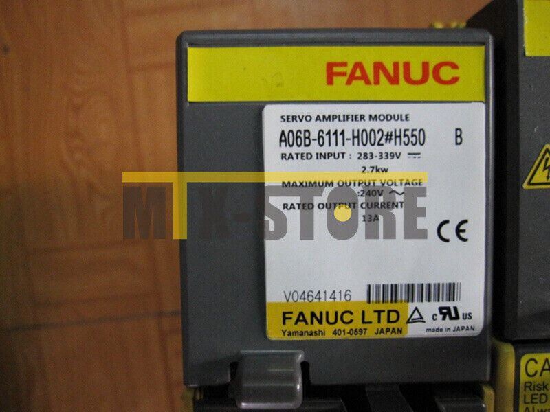 new 1pcs ones Fanuc A06B-6111-H002#H550 Servo Amplifier - KOEED
