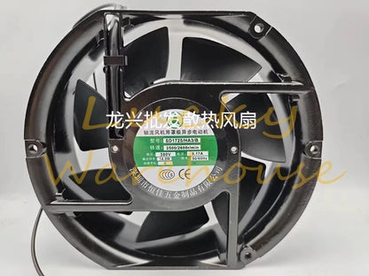 1PCS Axial Fan SD1725/HA3/B 380V 0.17A 17251 17CM High Temperature Cooling Fan