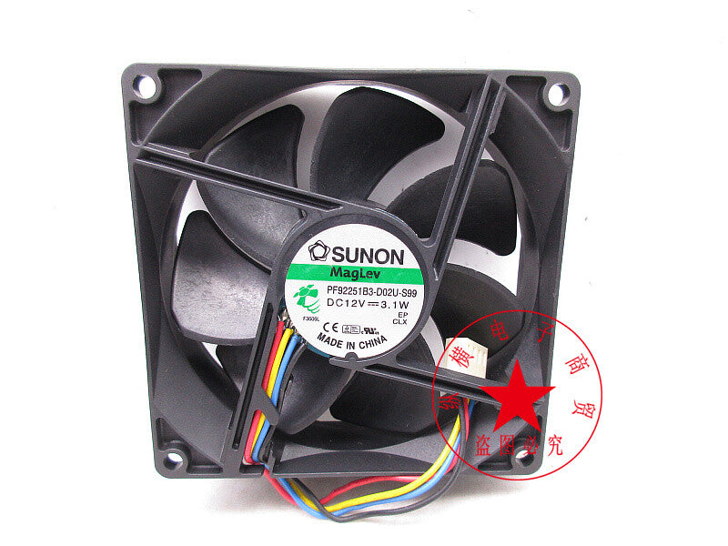 SUNON PF92251B3-D02U-S99 9025 12V3.1W silent fan