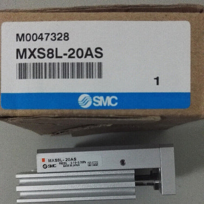 Precision Slide Cylinder MXS8L-20AS SHIP - SMC