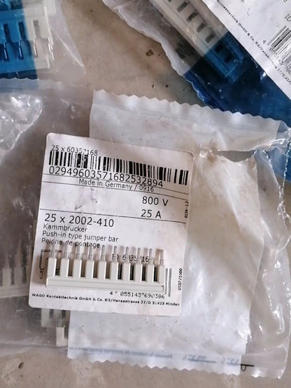 25PCS/1Bag Wago 2002-410 2002410 Connectors Free Ship