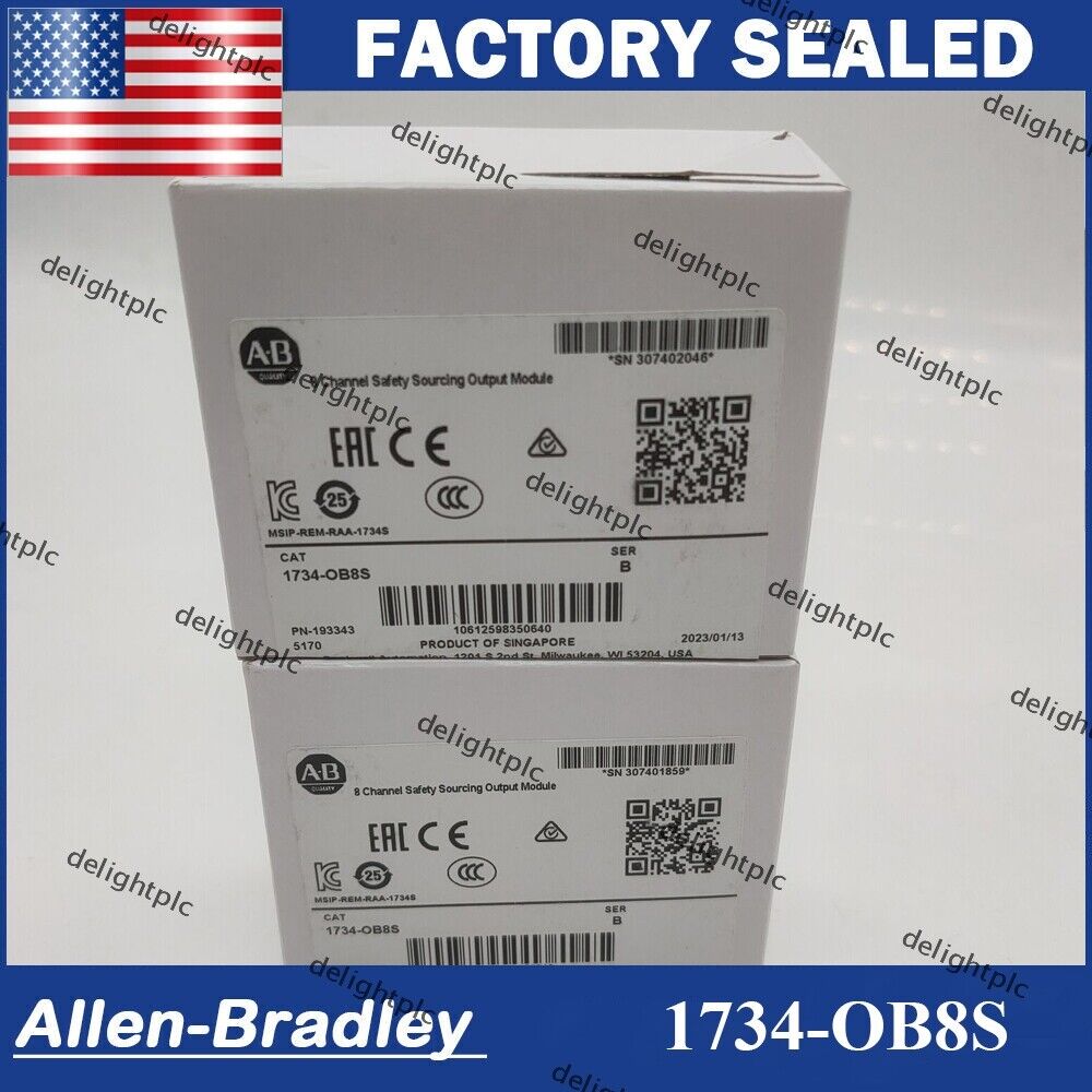 New Factory Sealed 1734-OB8S 8-Channel Output Module - NEW