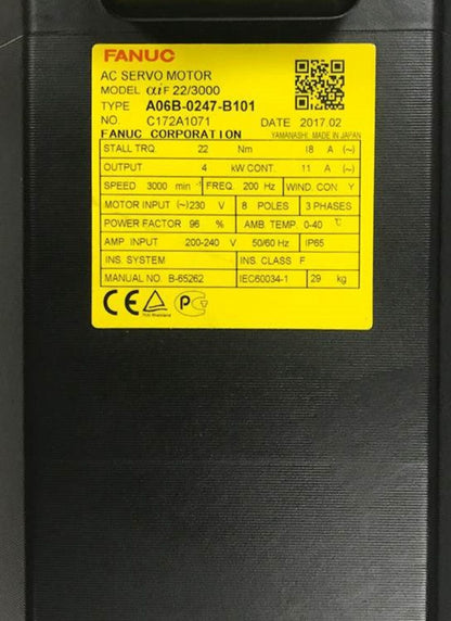 FANUC A06B-0247-B101 servo motor - FANUC