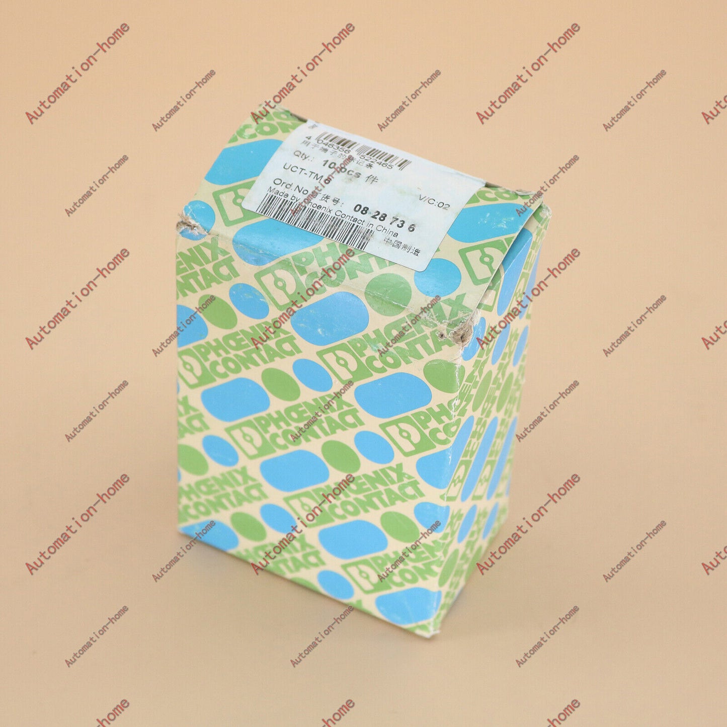 Phoenix Contact Terminal Block Marker Cards UCT-TM 6 0828736 - PHOENIX CONTACT