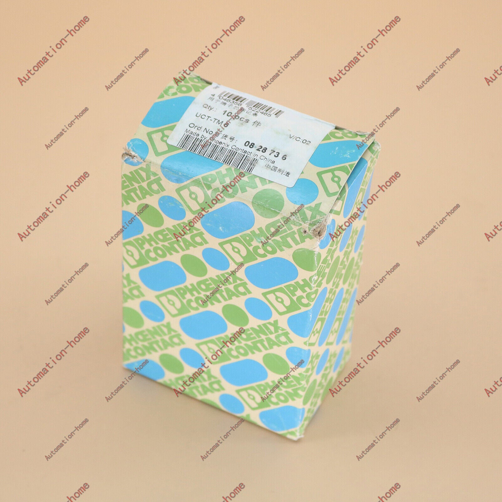 Phoenix Contact Terminal Block Marker Cards UCT-TM 6 0828736 - PHOENIX CONTACT