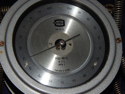 Used Anemometric Barometer MD-49-2 Soviet Military 1974 Russia - SOVIET MILITARY