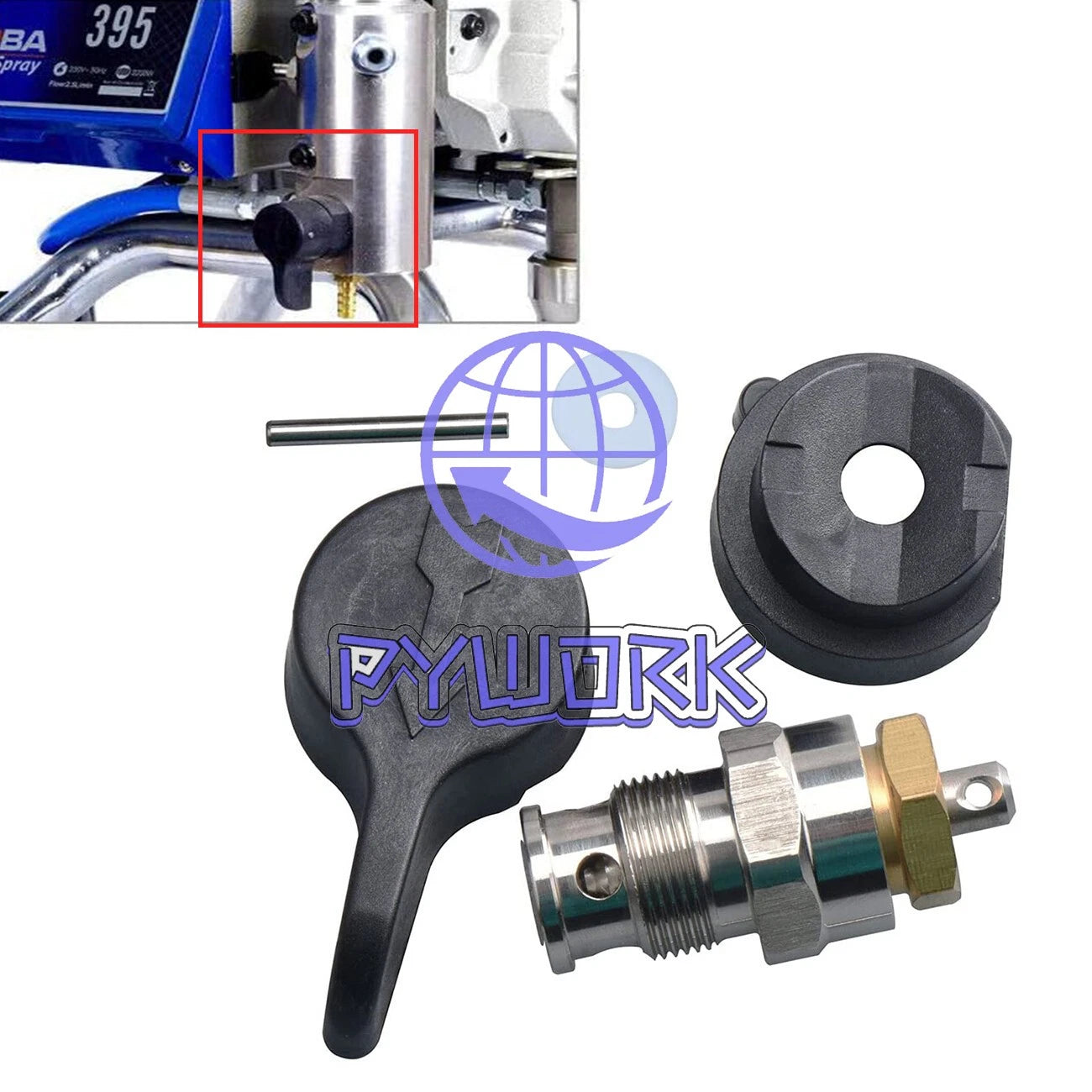 235014 Prime Spray Valve Paint Tool for Sprayer Ultra 395 490 495 595 Airless