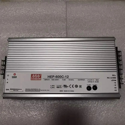 Meanwell HEP-600C-12 14.4V 35A Aluminum Case Tape Filled PFC 3-Stage Charger