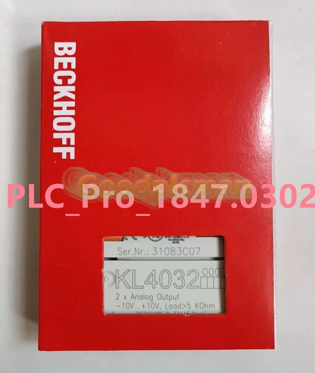 KL4032 1PCS BECKHOFF KL4032 PLC Module Quality Assurance