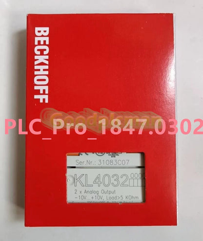 KL4032 1PCS BECKHOFF KL4032 PLC Module Quality Assurance