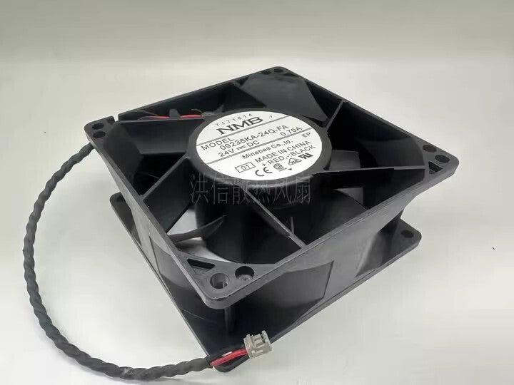 NMB 09238KA-24Q-FA 9038 DC24V 0.70A 9CM 2-Pin Inverter Cooling Fan