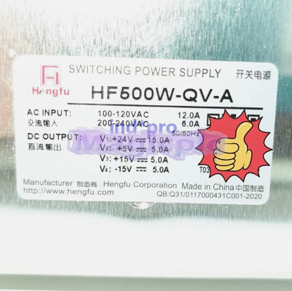 1Pcs HF500W-QV-A Switching Power Supply 24V ±15V 5V 5A For Laser Machine