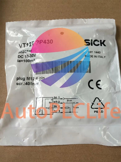 1Pcs SICK 6026216 VT12T-2P430 Proximity switch sensor