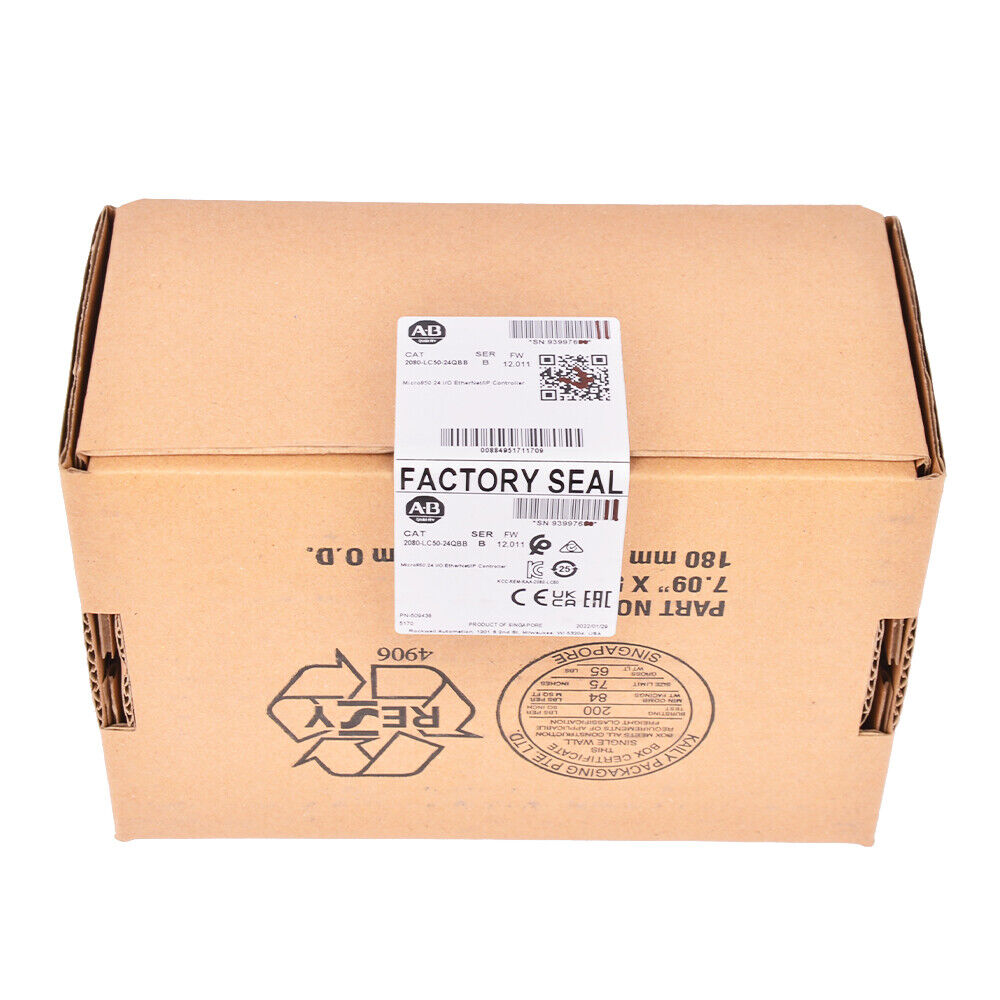 Allen Bradley 2080-LC50-24QBB Ethernet Controller Micro850 - ALLEN BRADLEY