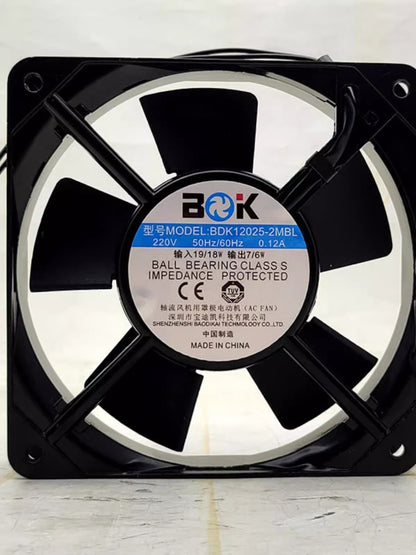 1PCS BDK12025-2MBL 220V 0.12A 12025 12CM Axial Ball Cooling Fan