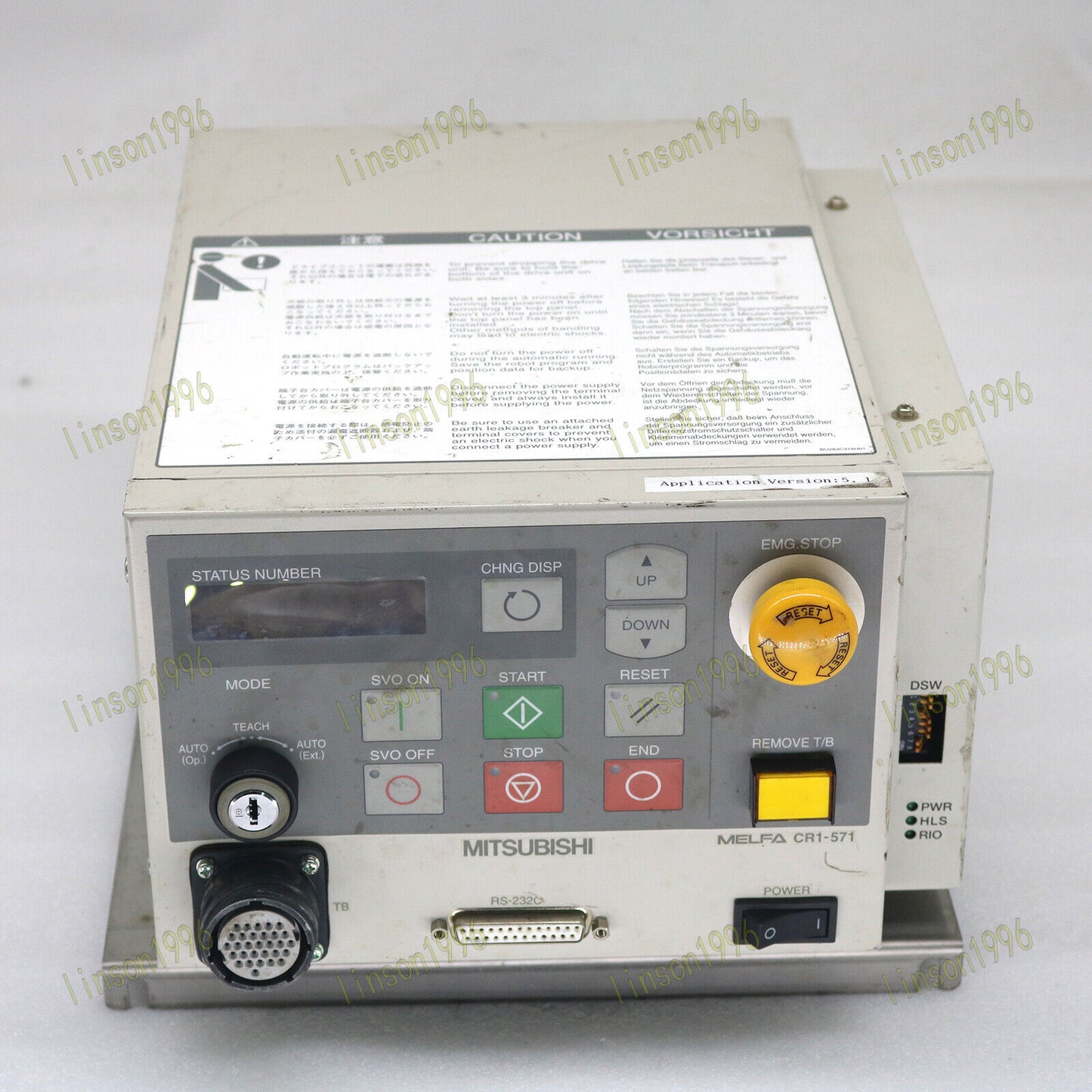 Mitsubishi MELFA Industrial Robot Controller CR1-571 - MITSUBISHI