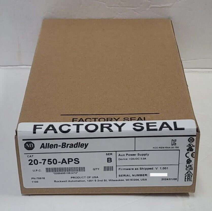Allen-Bradley 20-750-APS Auxiliary Power Supply For PowerFlex 750 - ALLEN-BRADLEY