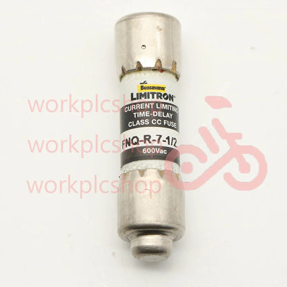 10PCS BUSSMANN FNQ-R-7-1/2 (FNQ-R-7.5) 7.5 Amp 600V Time Delay Fuses #US