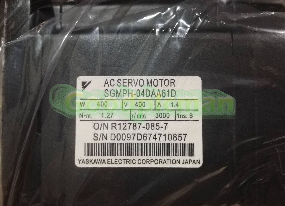 YASKAWA SGMPH-04DAA61D AC Servo Motor 1Pcs/