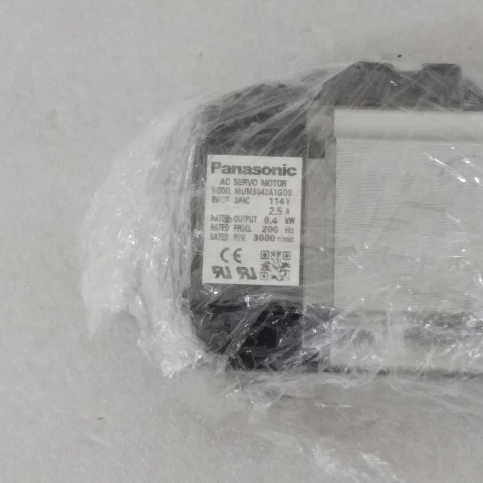 used within 24 hours Panasonic servo motor MUMS042A1GOS refurbished - PANASONIC