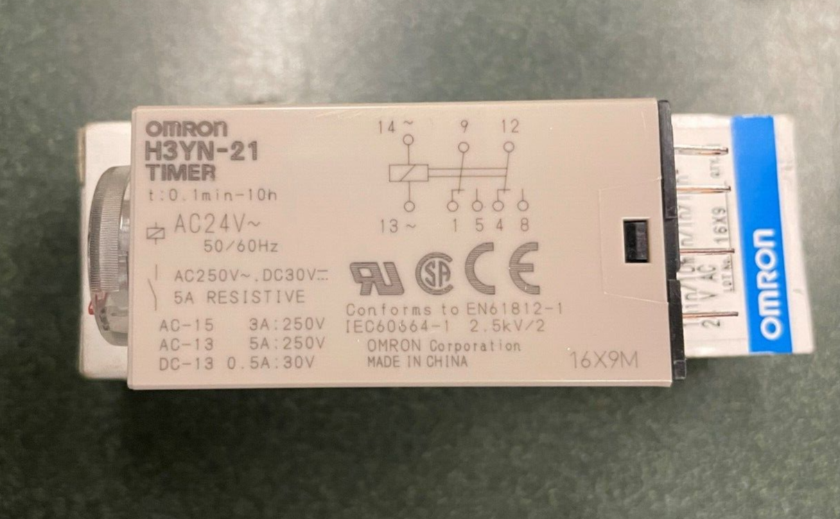 new Omron H3YN-21 Timer ( in Box) - OMRON