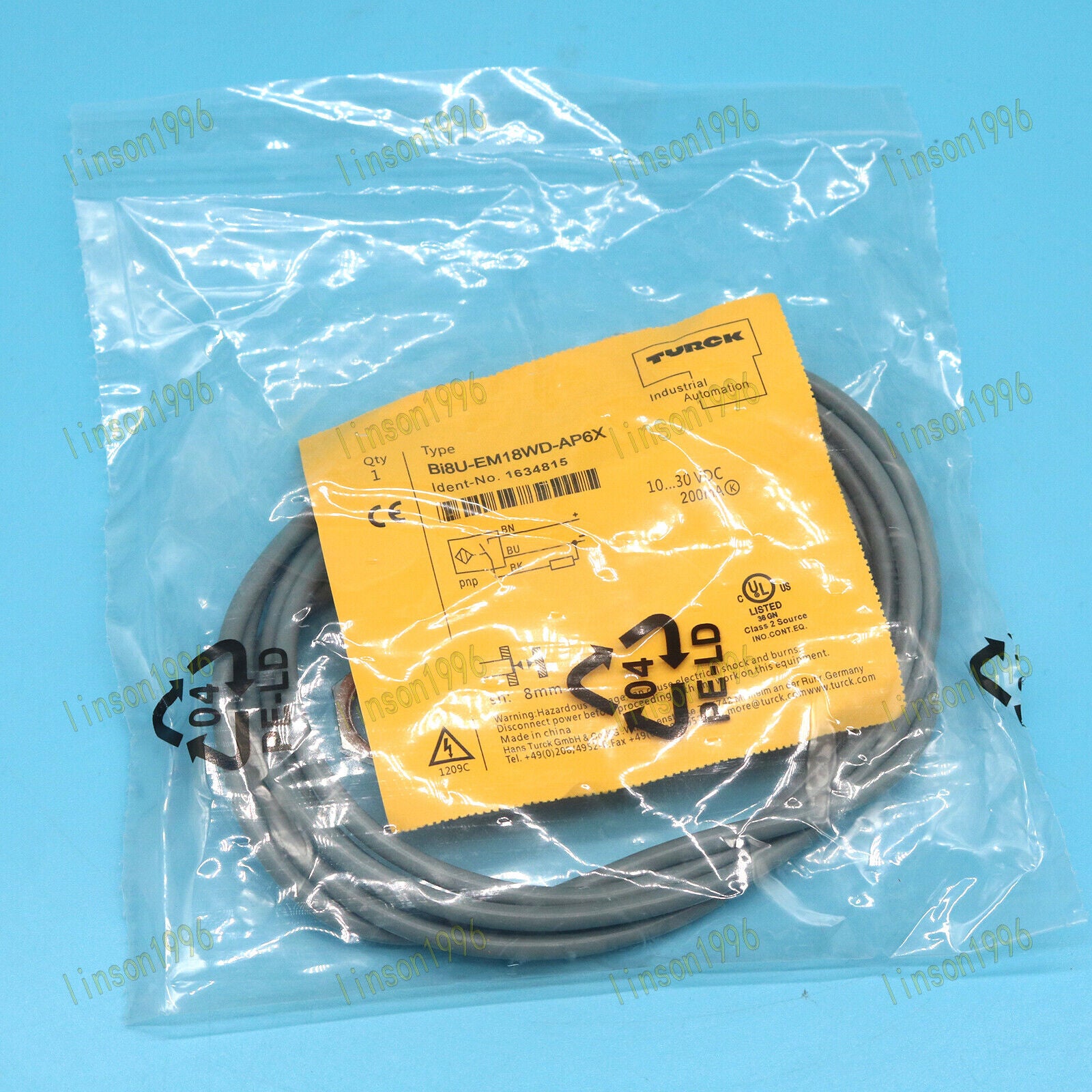New Turck BI8U-EM18WD-AP6X Proximity Switch Sensor – Quality Guaranteed - TURCK