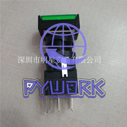 1PCS MOUJEN M6-2C button switch M6P-CAS2-24EG green
