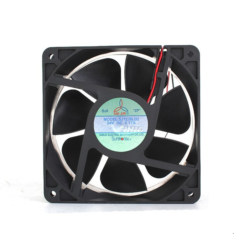 SANJUN SJ1238LD2 12038 24V 0.17A 2-wire silent inverter cooling fan
