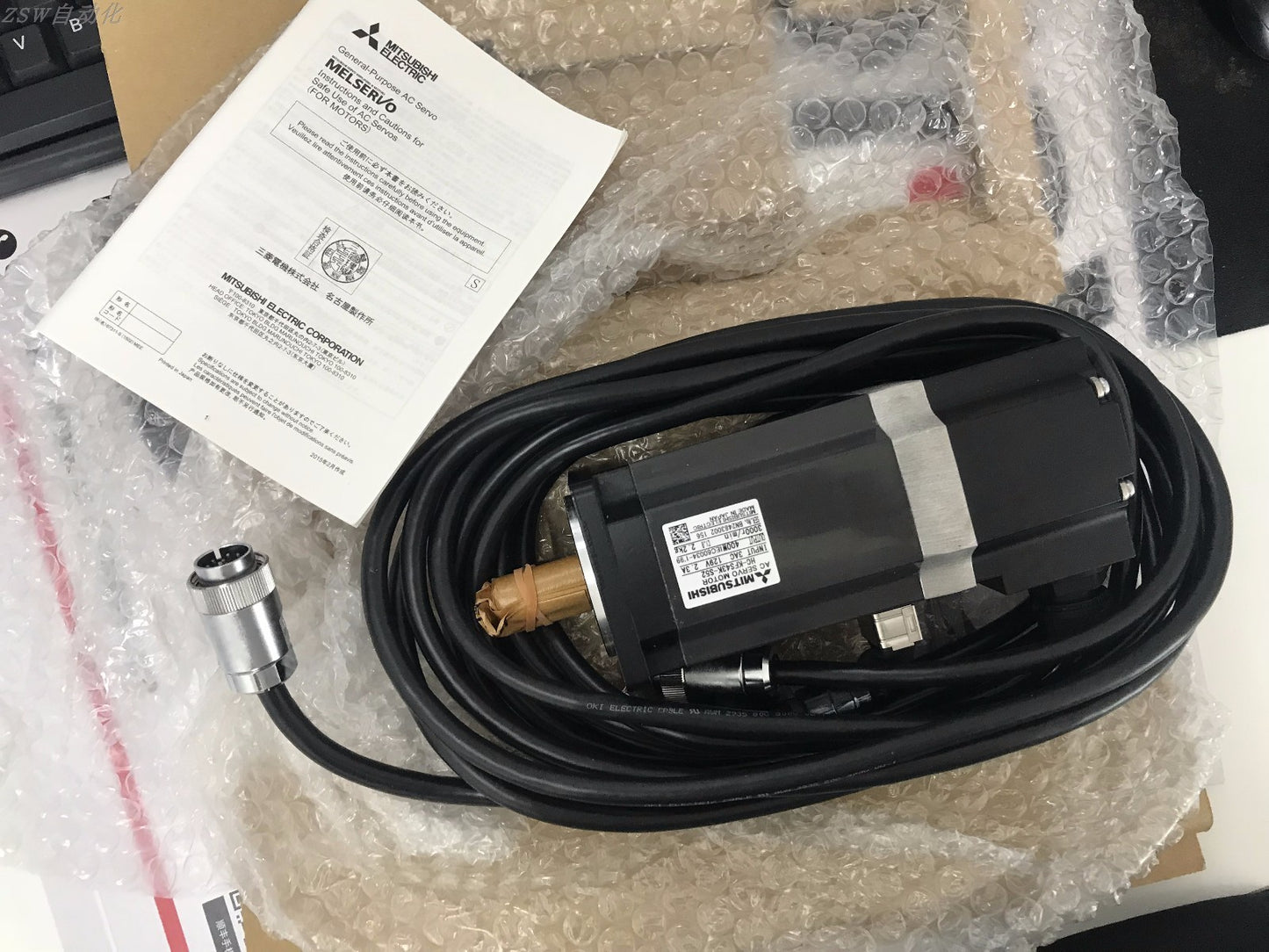 MITSUBISHI HC-KFS43K-S52 AC SERVO MOTOR HCKFS43KS52
