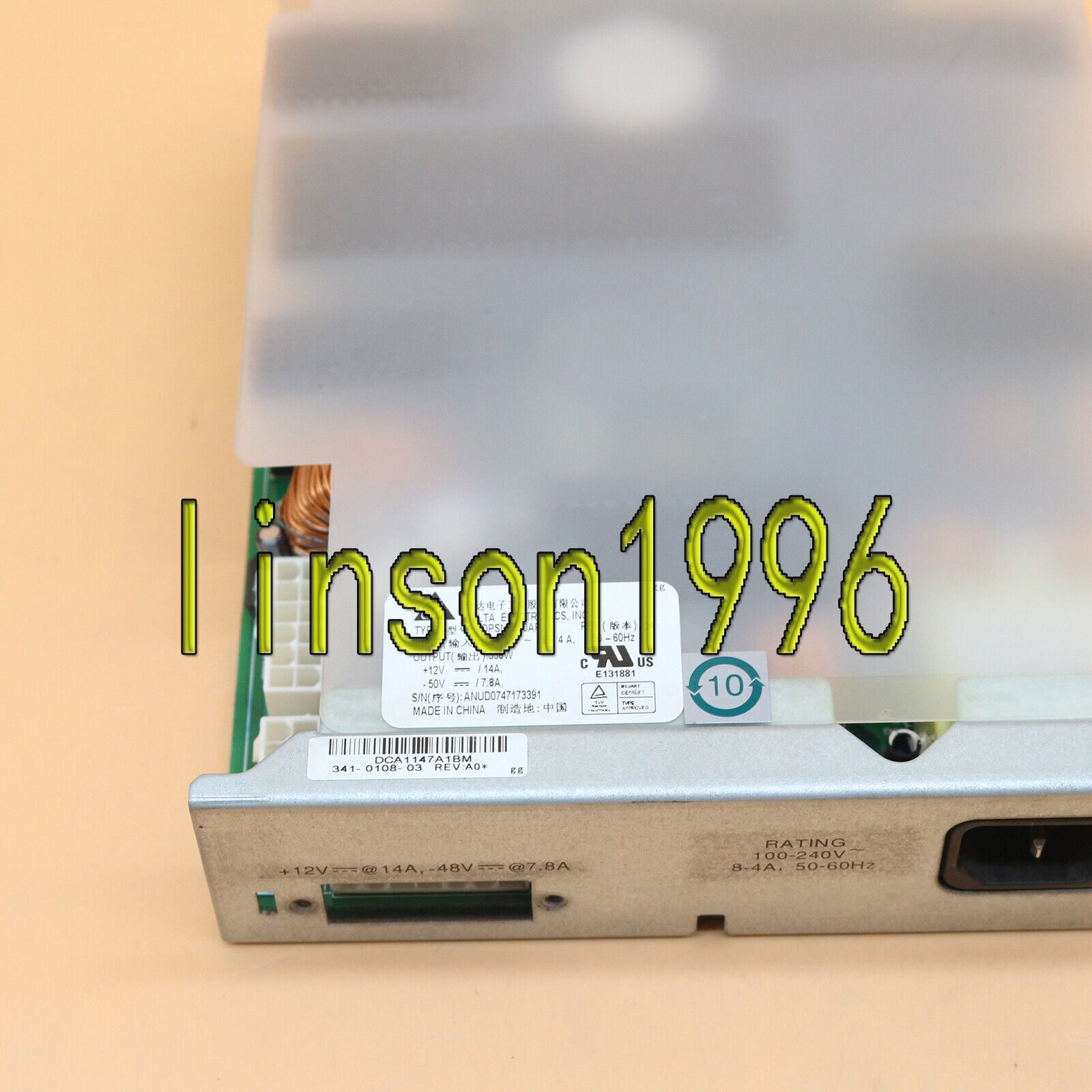 Used 1PC Cisco 341-0108-03 Power Supply For WS-C3750G-48PS-S - CISCO