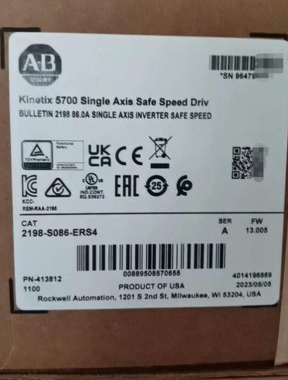 1PC Kinetix 5700 Dual Axis Inverter 2198S086ERS4 - KINETIX