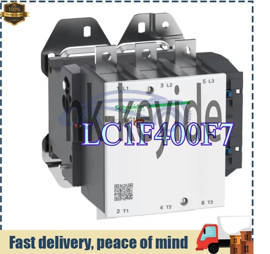 LC1F400F7 1PC Schneider 3P 400A 110V 50/60Hz Contactor Automation Spare Part