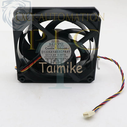SERVO D1225X14BXCPA41 13.6V 0.087A 120mm 12CM 12025 ultra-quiet fan 1x