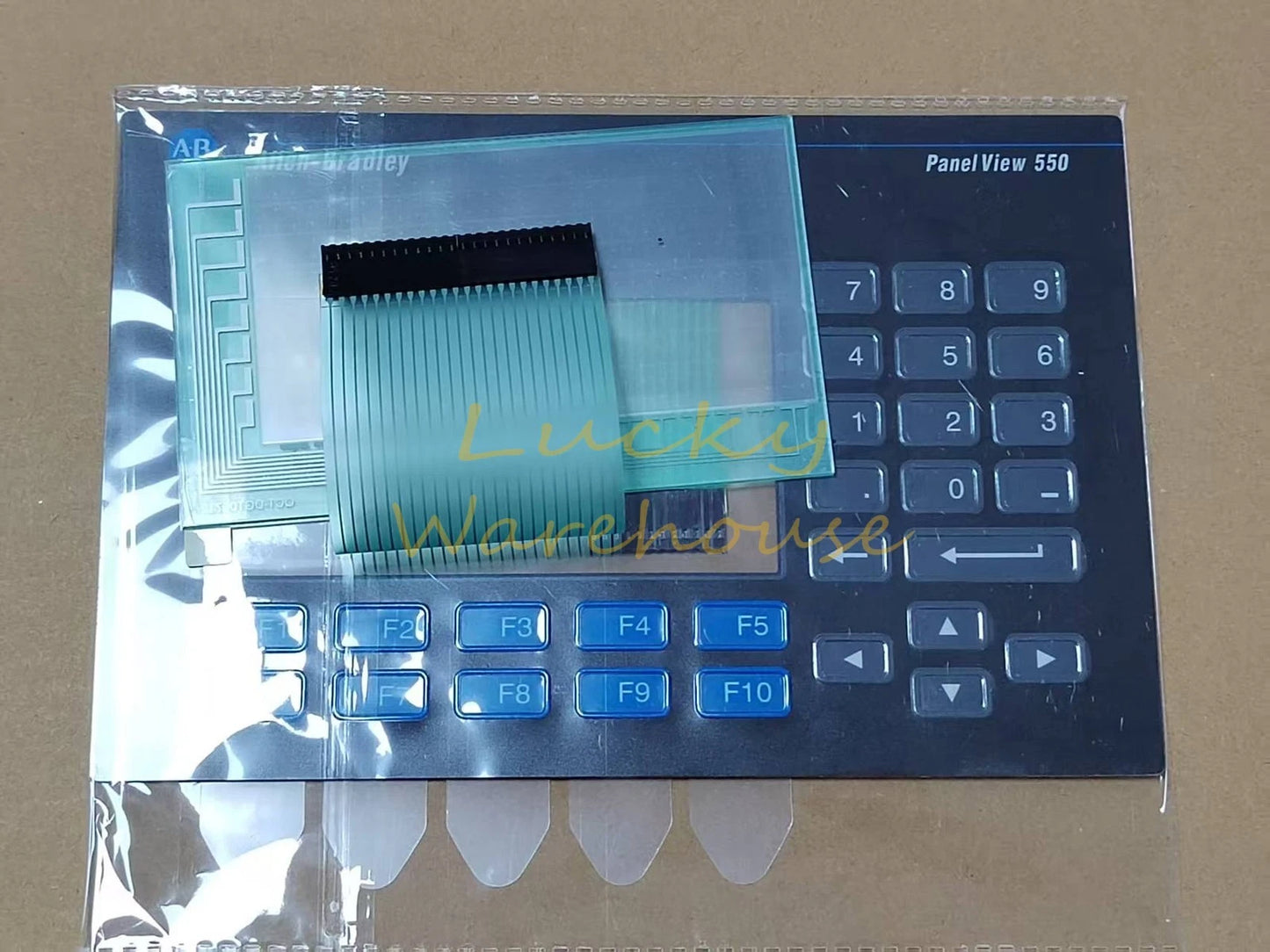 Panelview 550 2711-B5A2 Membrane Keypad + Touch Screen