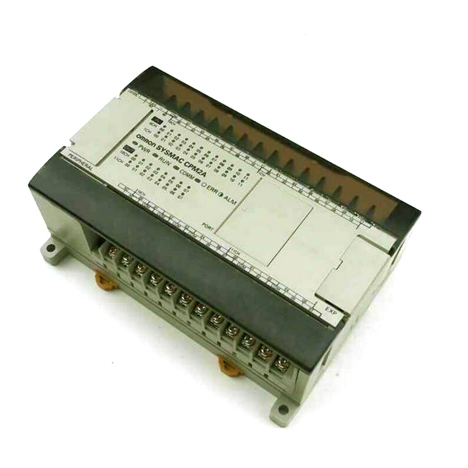 OMRON programmable controller CPM2A-40CDR-A, programmable, 40-channel controller with digital input and relay outputs, designed for industrial automation and control systems - OMRON