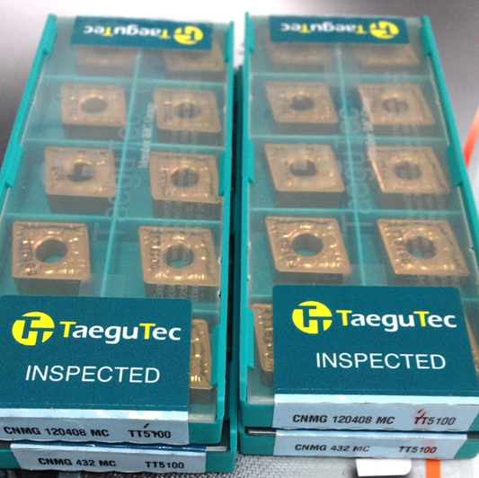 10PCS CNC Blade with Model CNMG120408MC TT5100 - TAEGUTEC