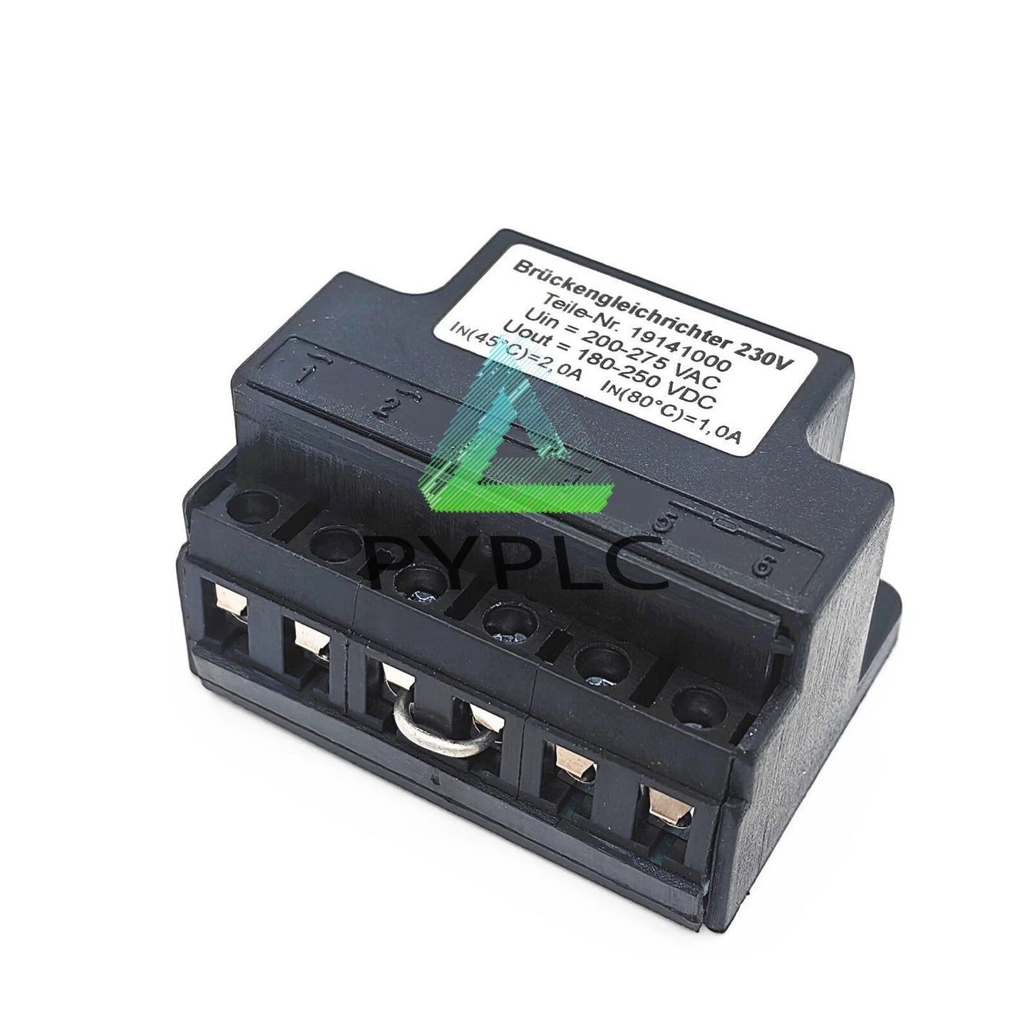 Brückengleichrichter 230V 19141000 200-275 VAC 180-250 VDC Motor brake rectifier