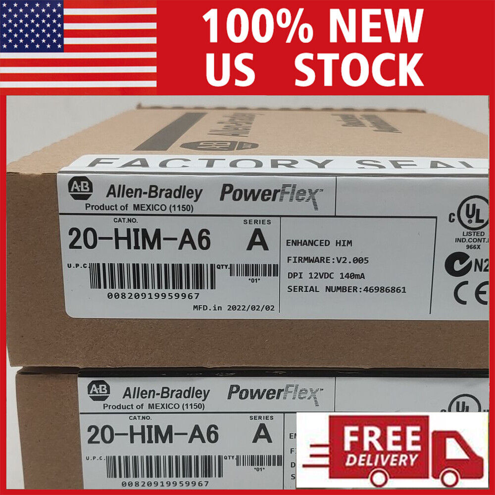 Allen-Bradley 20-HIM-A6 PoweFlex Enhanced HIM FW V2.007 12VFC - ALLEN-BRADLEY