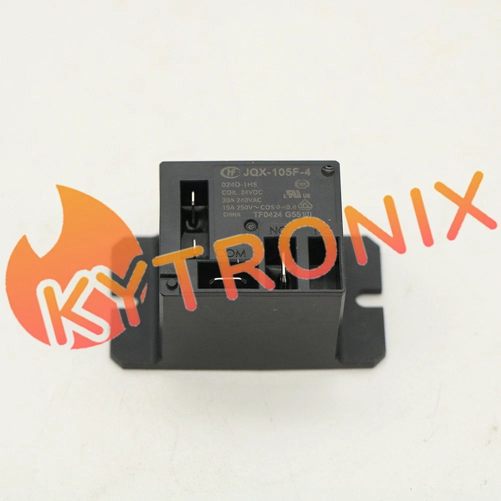 2PCS For HF JQX-105F-4-120A-1HS 30A 120VAC 1NO 4pin Relay
