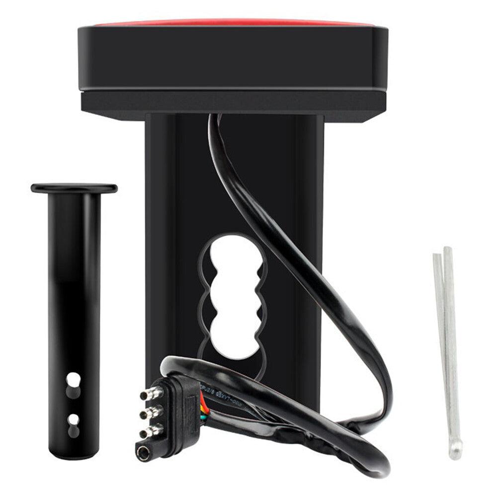 12 LED Tow Rear Tail Stop Brake Light 12V 2" Trailer Hitch Cover Light