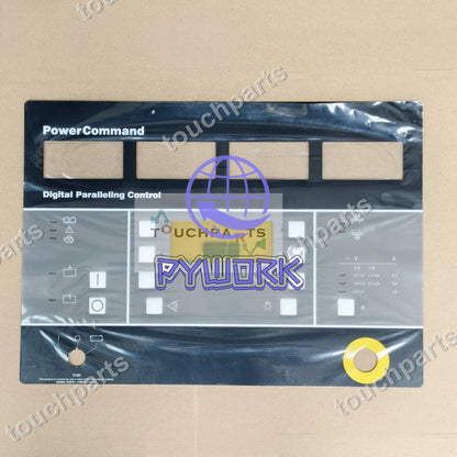 Operating Membrane Overlay for Cummins Control Panel PCC 3100 PowerCommand