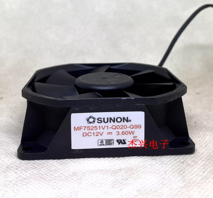 SUNON MF75251V1-Q020-G99 7525 DC12V 3.60W Cooling Fan